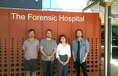 Design Students at the Forensic Hospital
